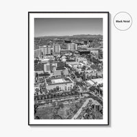 Tempe Black and White Fine Art Photo Print, ASU, Phoenix, Arizona Photo Poster