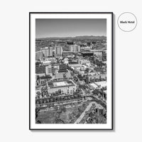 Tempe Black and White Fine Art Photo Print, ASU, Phoenix, Arizona Photo Poster