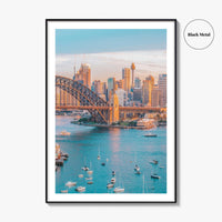 Sydney Skyline Fine Art Photo Print, New South Wales, Australia, Photo Poster