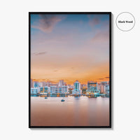 Sarasota Skyline Fine Art Photo Print, Florida USA, Wall Decor Poster