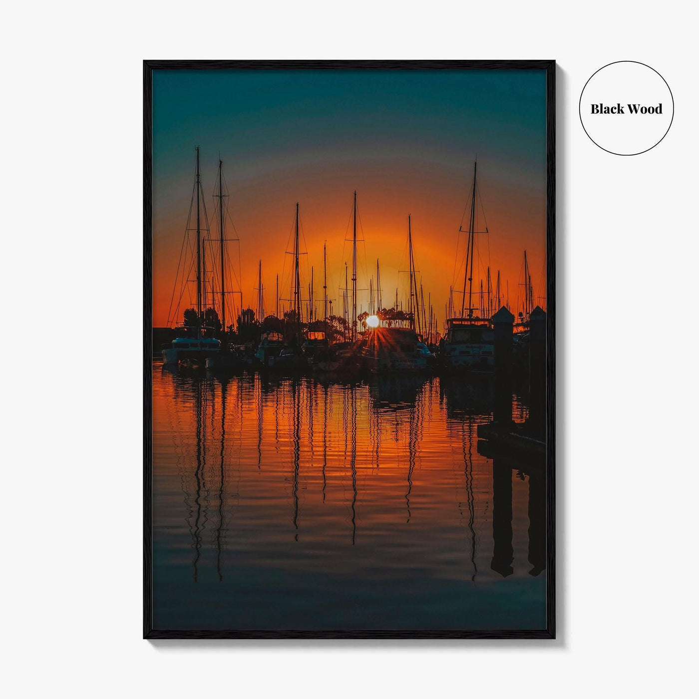 Ventura Harbor Fine Art Photo Print, California, USA, Marina, Wall Decor Poster