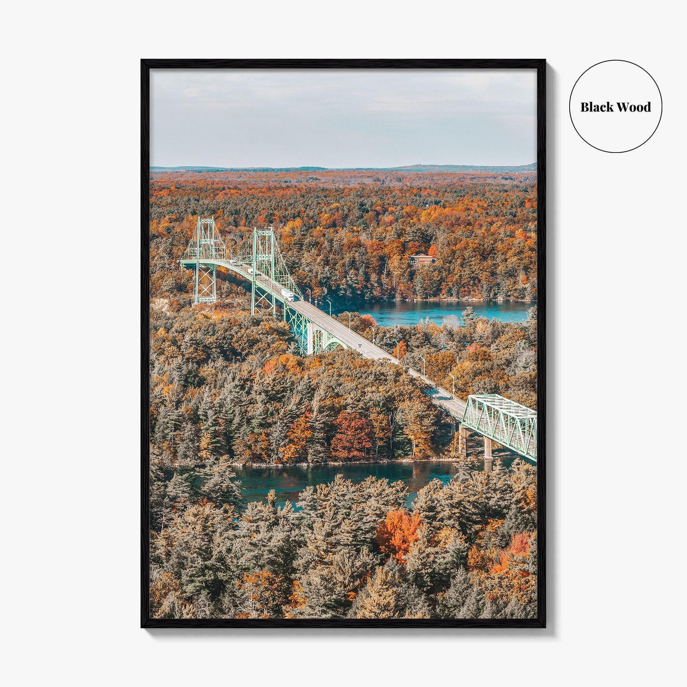 Thousand Islands Fine Art Photo Print, Ontario Canada, St Lawrence River Panorama