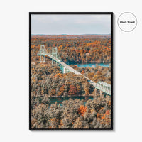 Thousand Islands Fine Art Photo Print, Ontario Canada, St Lawrence River Panorama