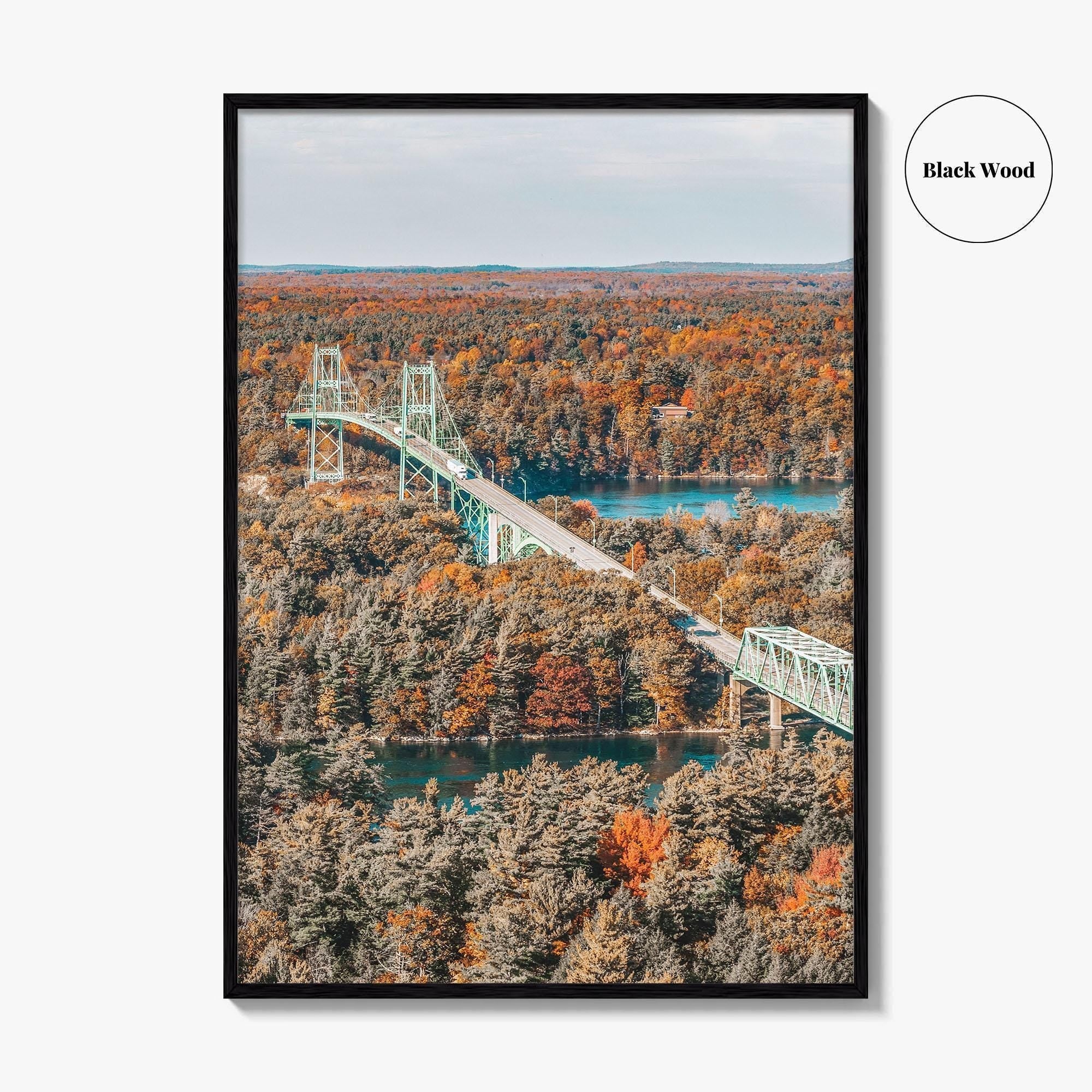 Thousand Islands Fine Art Photo Print, Ontario Canada, St Lawrence River Panorama