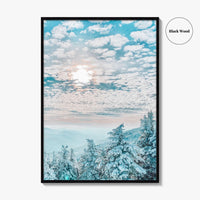 Stowe Vermont Fine Art Photo Print, Ski Resort Winter Wall Poster, USA