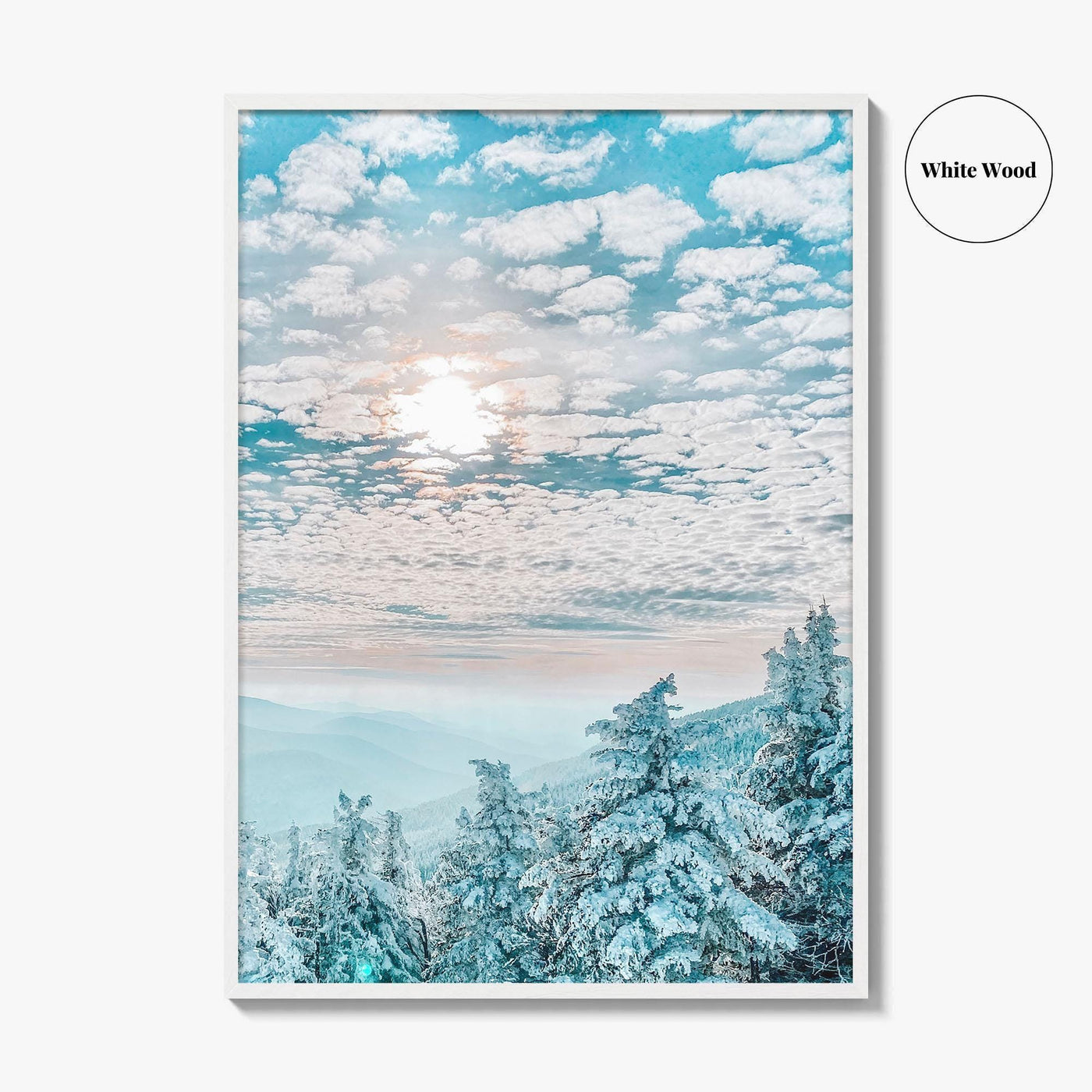 Stowe Vermont Fine Art Photo Print, Ski Resort Winter Wall Poster, USA