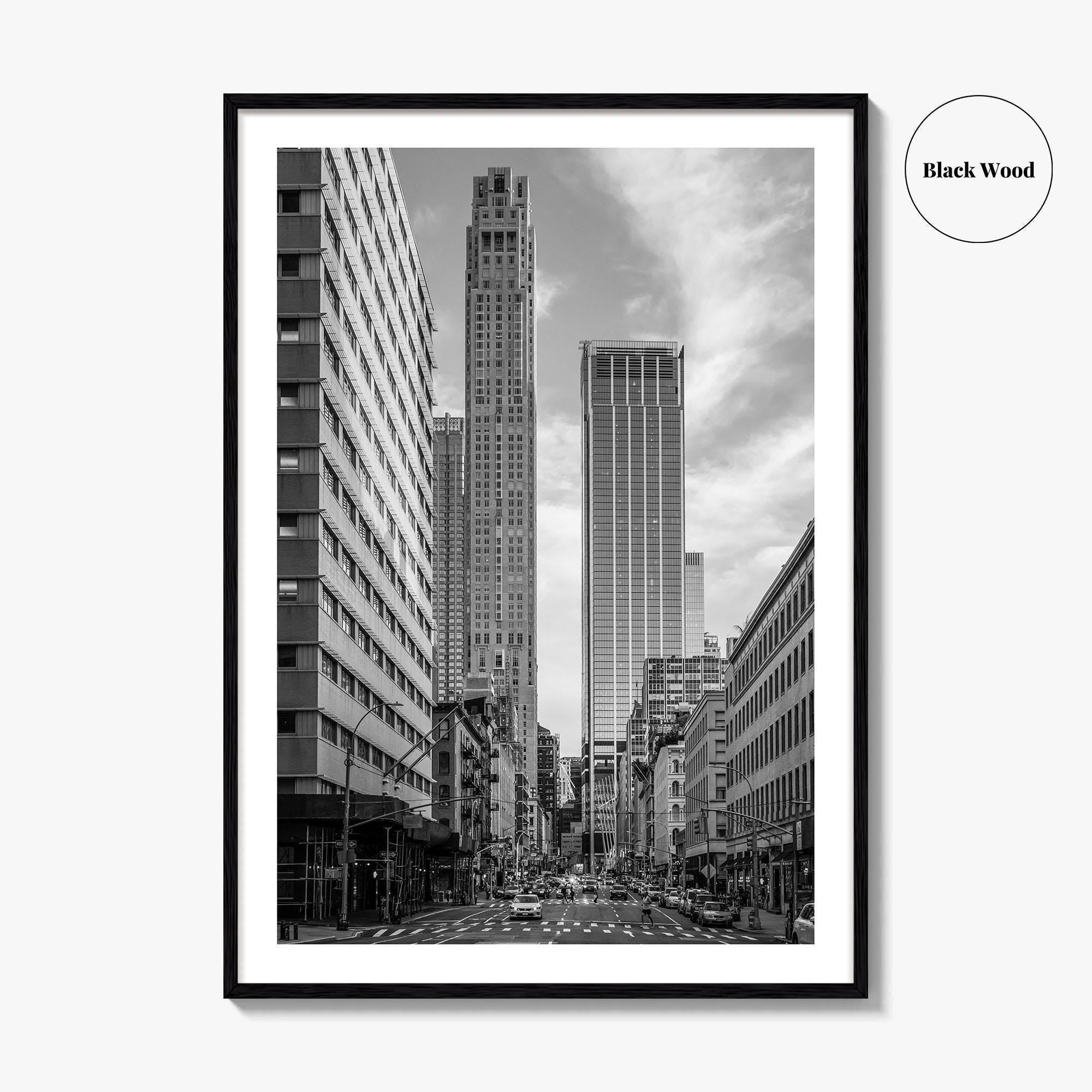 Tribeca Black and White Fine Art Photo Print, Manhattan New York City Poster