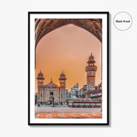 Lahore Fine Art Photo Print, Wazir Khan Mosque, Punjab Pakistan Wall Poster