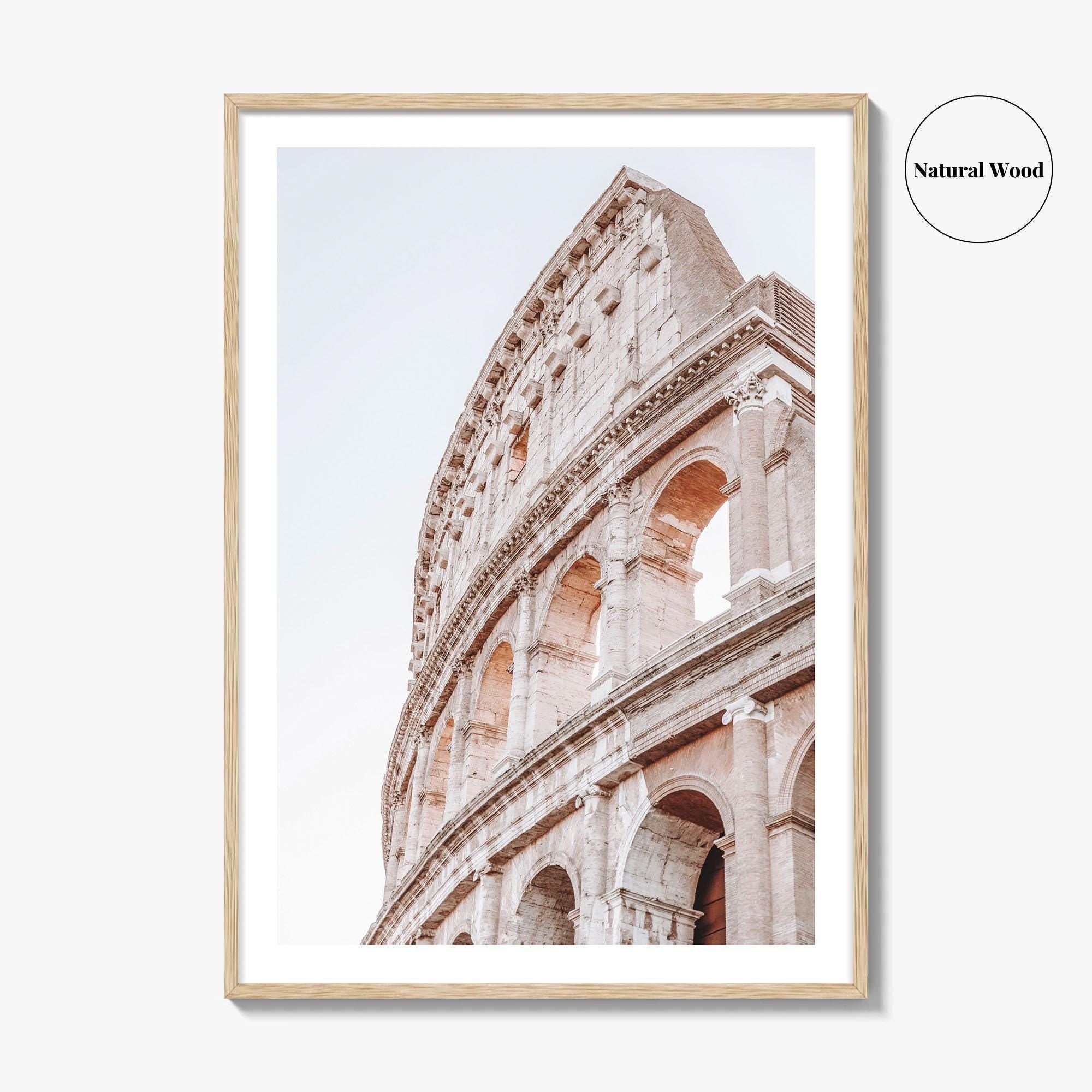 Colosseum Fine Art Photo Print, Rome Italy Poster, Roma