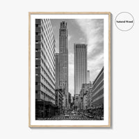 Tribeca Black and White Fine Art Photo Print, Manhattan New York City Poster