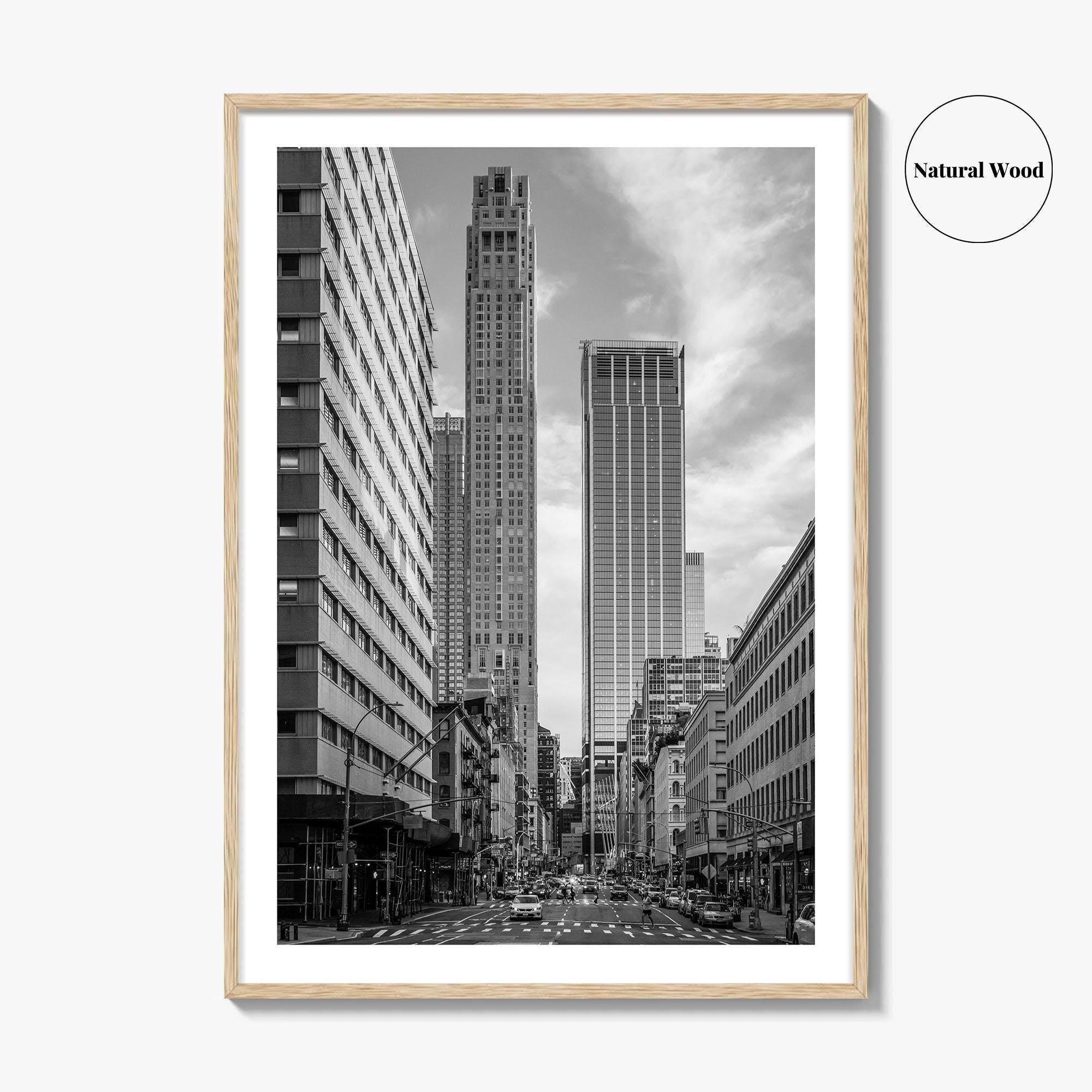 Tribeca Black and White Fine Art Photo Print, Manhattan New York City Poster
