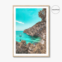 Cala Blanca Fine Art Photo Print, Andratx Mallorca Majorca, Balearic Islands, Photo Poster