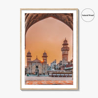 Lahore Fine Art Photo Print, Wazir Khan Mosque, Punjab Pakistan Wall Poster
