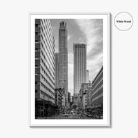 Tribeca Black and White Fine Art Photo Print, Manhattan New York City Poster