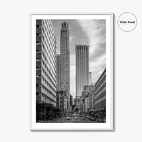 Tribeca Black and White Fine Art Photo Print, Manhattan New York City Poster