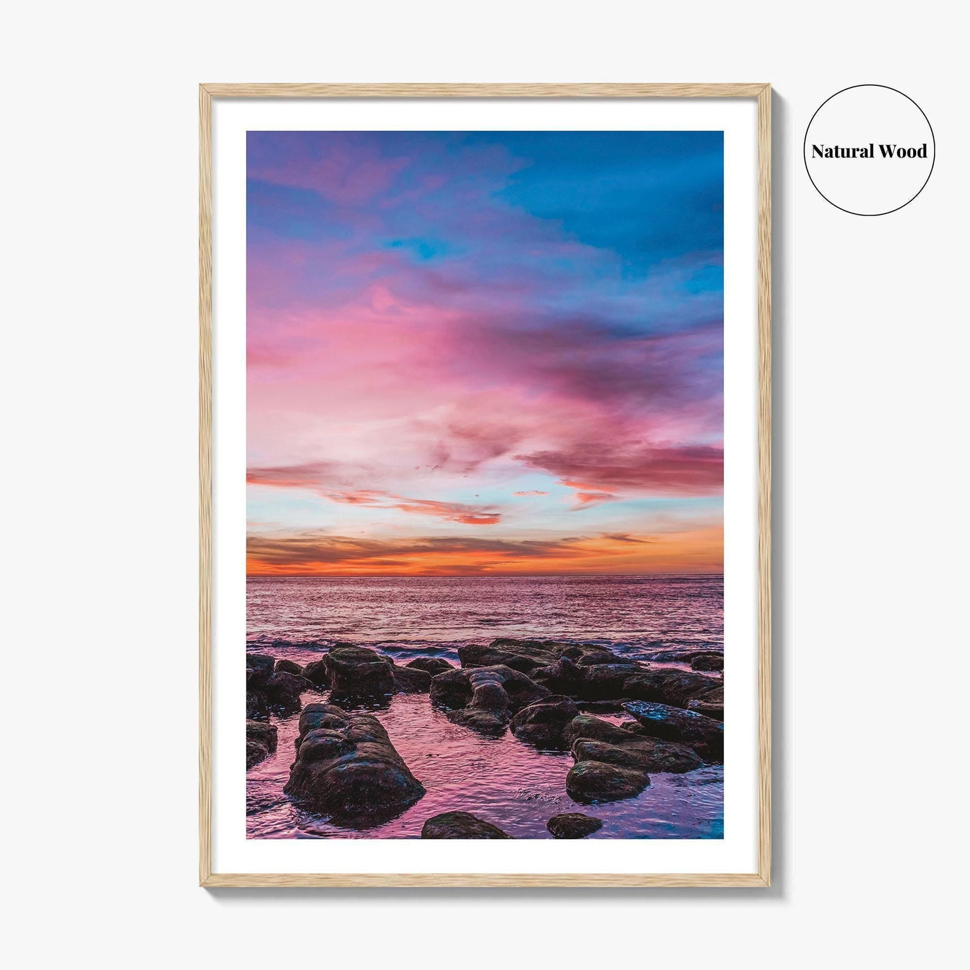 Sunset Cliffs Park Fine Art Photo Print, San Diego California Poster USA