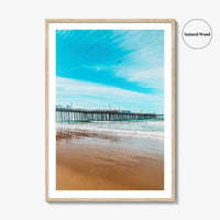 Pismo Beach Fine Art Photo Print, Pier, California, USA Wall Poster