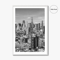 Lower East Side Black and White Fine Art Photo Print, New York Manhattan Poster