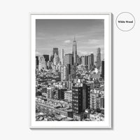 Lower East Side Black and White Fine Art Photo Print, New York Manhattan Poster