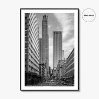Tribeca Black and White Fine Art Photo Print, Manhattan New York City Poster