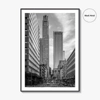 Tribeca Black and White Fine Art Photo Print, Manhattan New York City Poster