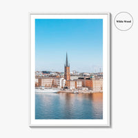 Stockholm Skyline Fine Art Photo Print, Sweden Wall Decor, City Poster