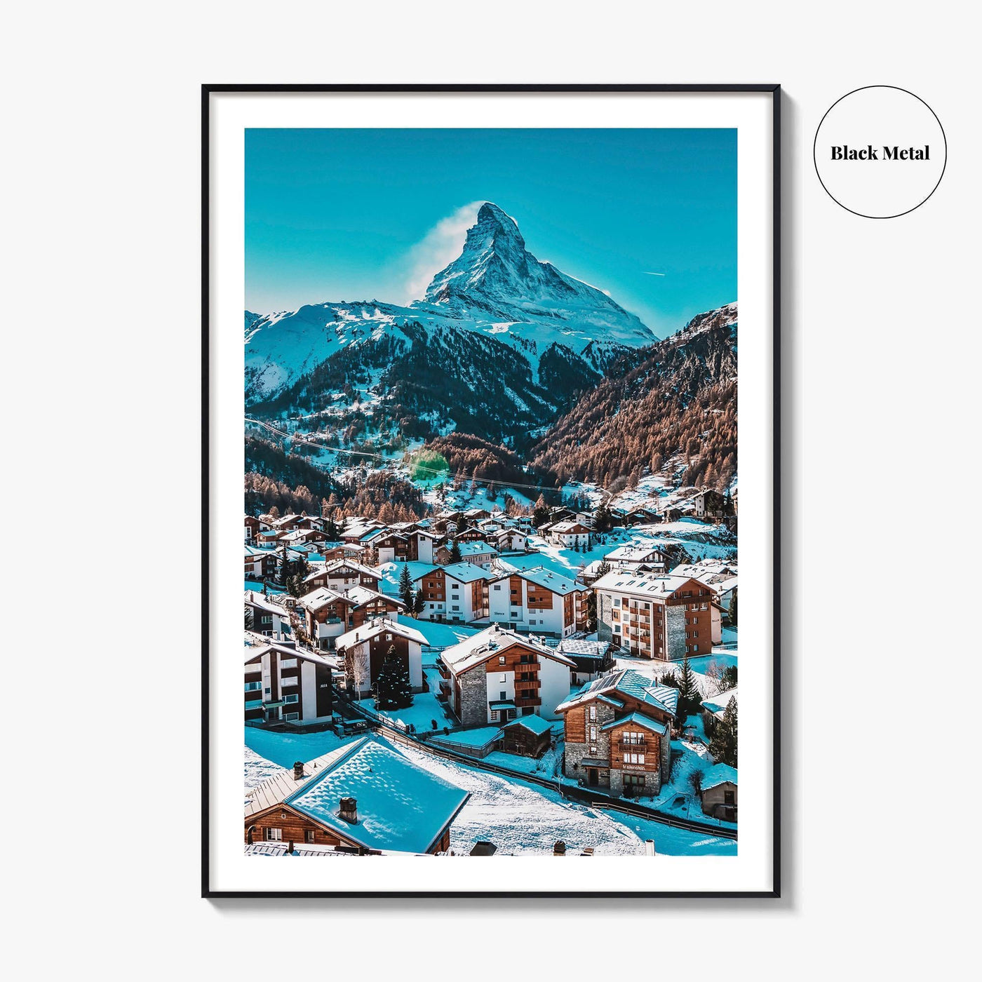 Matterhorn Fine Art Photo Print, Zermatt Valais Switzerland, Swiss Alps Mountain Poster