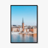 Stockholm Skyline Fine Art Photo Print, Sweden Wall Decor, City Poster