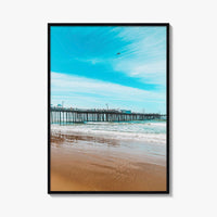 Pismo Beach Fine Art Photo Print, Pier, California, USA Wall Poster
