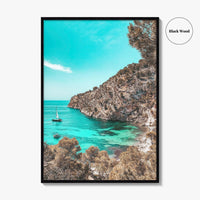 Cala Blanca Fine Art Photo Print, Andratx Mallorca Majorca, Balearic Islands, Photo Poster
