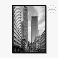 Tribeca Black and White Fine Art Photo Print, Manhattan New York City Poster