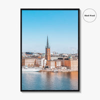 Stockholm Skyline Fine Art Photo Print, Sweden Wall Decor, City Poster