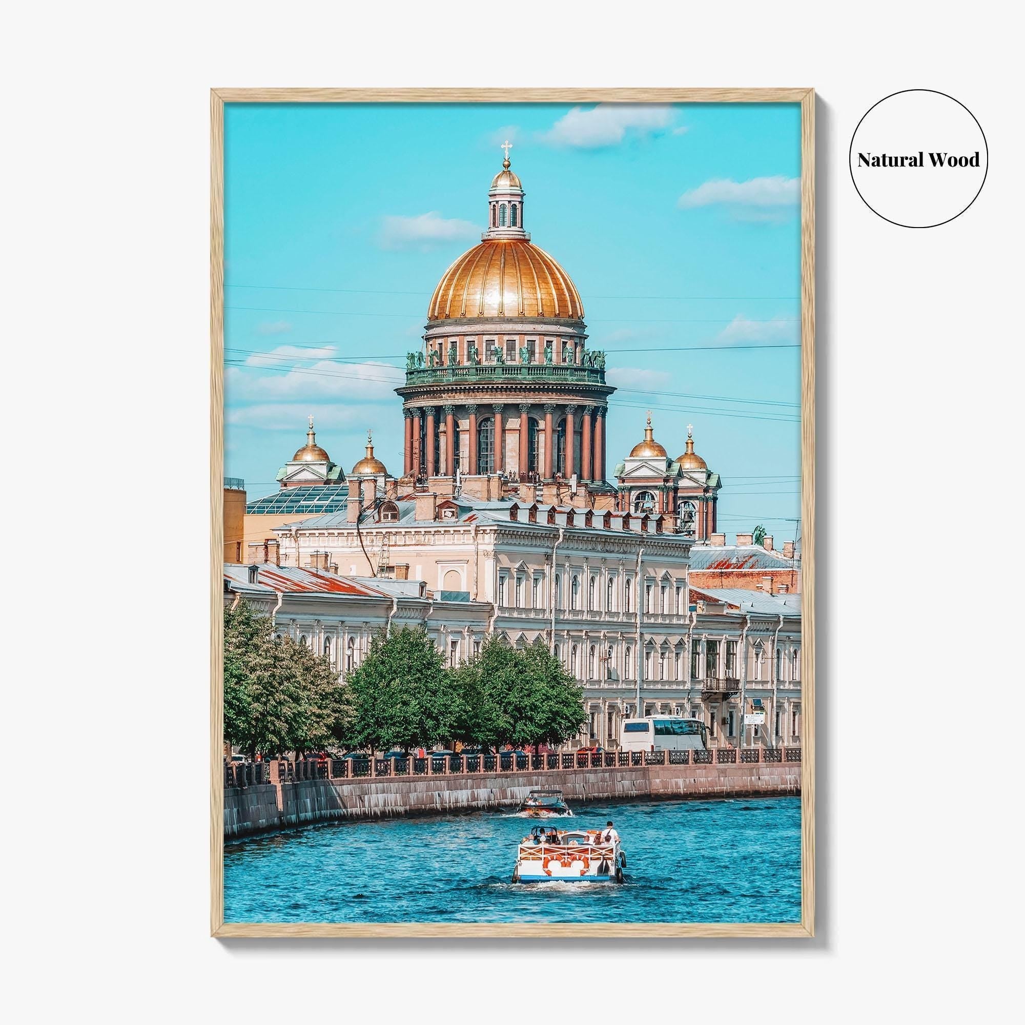 Saint Petersburg Fine Art Photo Print, Russia, St Isaac's Cathedral Poster