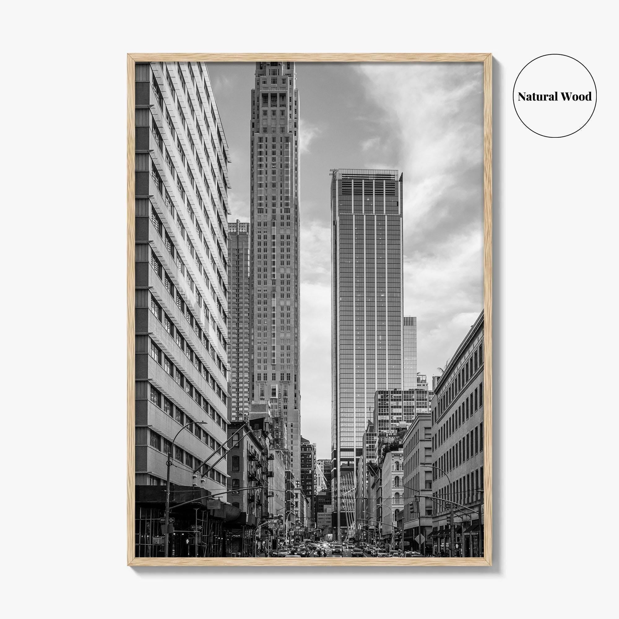 Tribeca Black and White Fine Art Photo Print, Manhattan New York City Poster