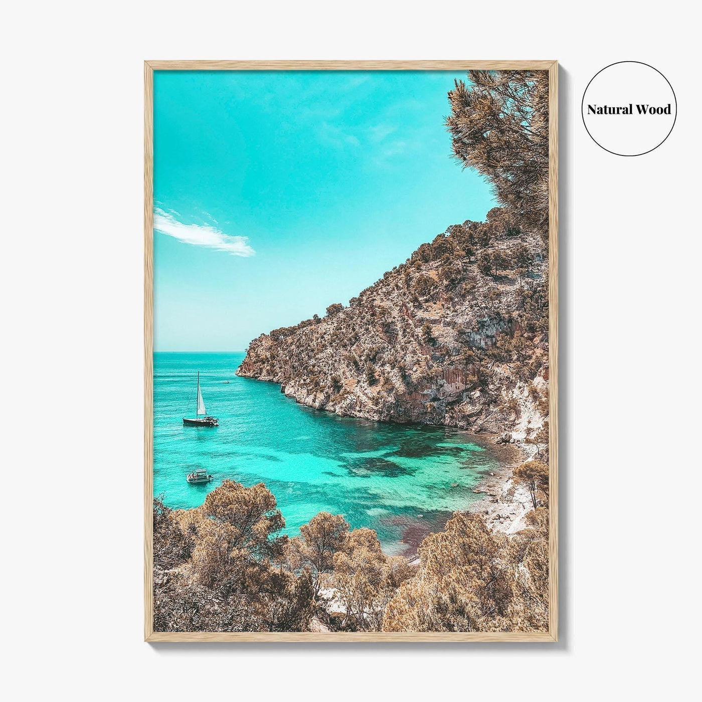 Cala Blanca Fine Art Photo Print, Andratx Mallorca Majorca, Balearic Islands, Photo Poster
