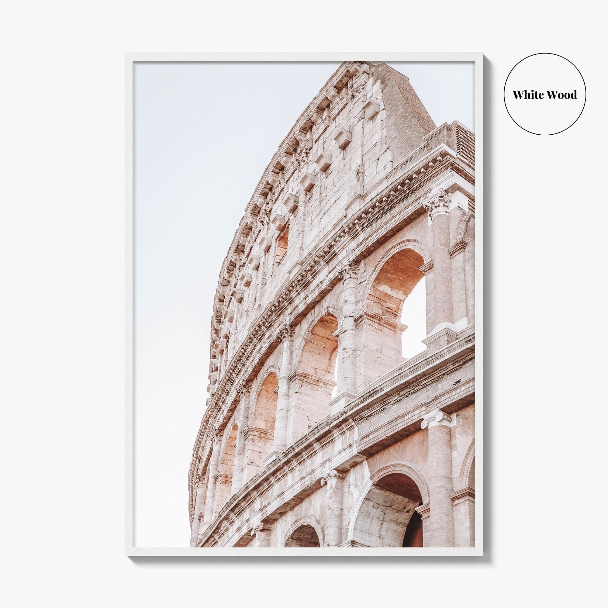 Colosseum Fine Art Photo Print, Rome Italy Poster, Roma