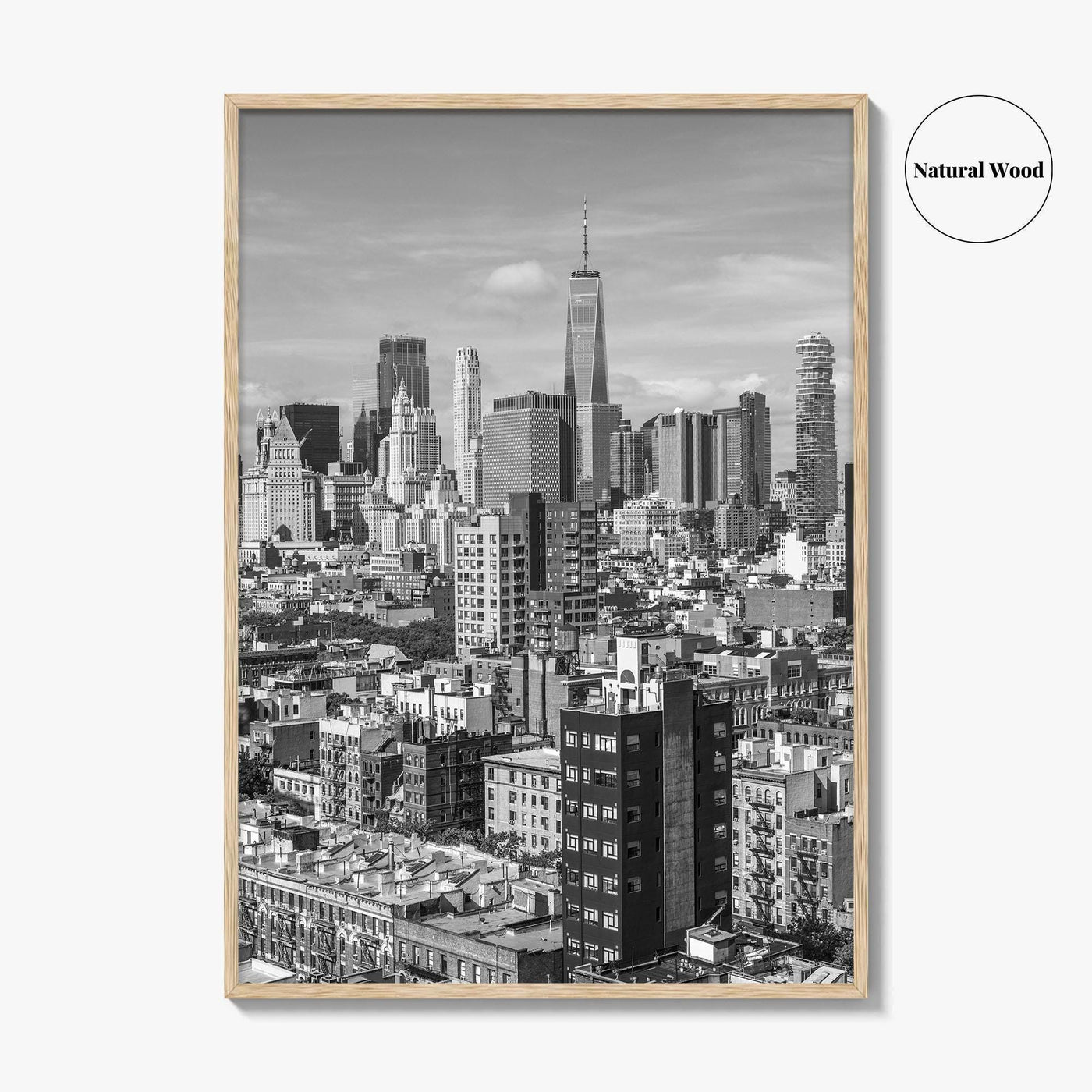 Lower East Side Black and White Fine Art Photo Print, New York Manhattan Poster