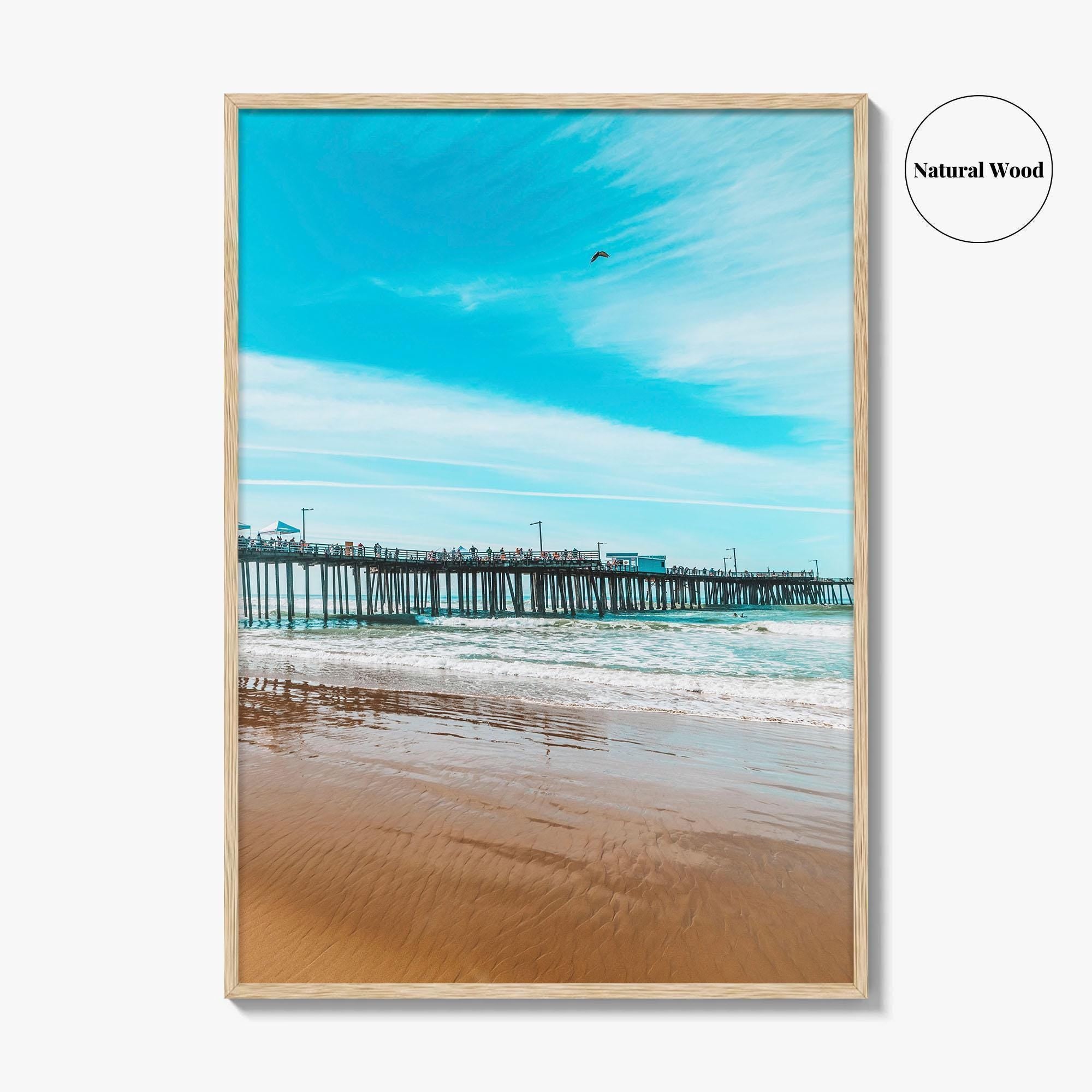 Pismo Beach Fine Art Photo Print, Pier, California, USA Wall Poster