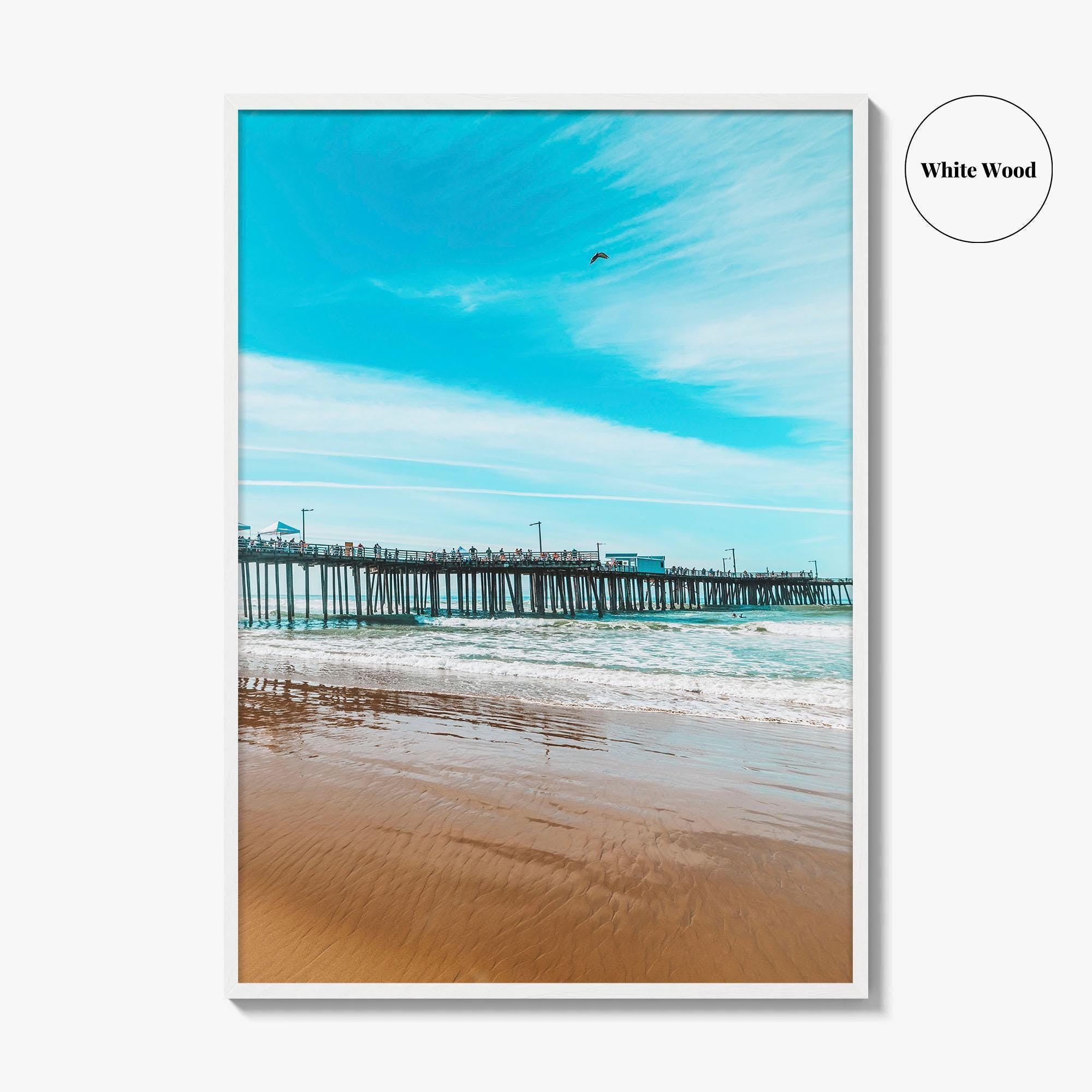 Pismo Beach Fine Art Photo Print, Pier, California, USA Wall Poster