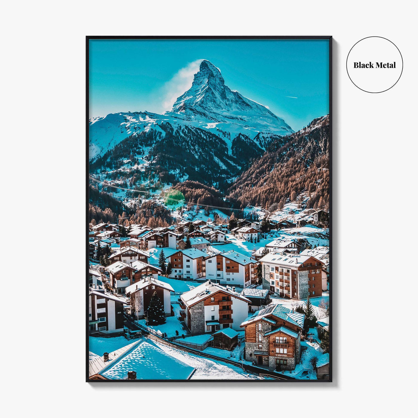 Matterhorn Fine Art Photo Print, Zermatt Valais Switzerland, Swiss Alps Mountain Poster