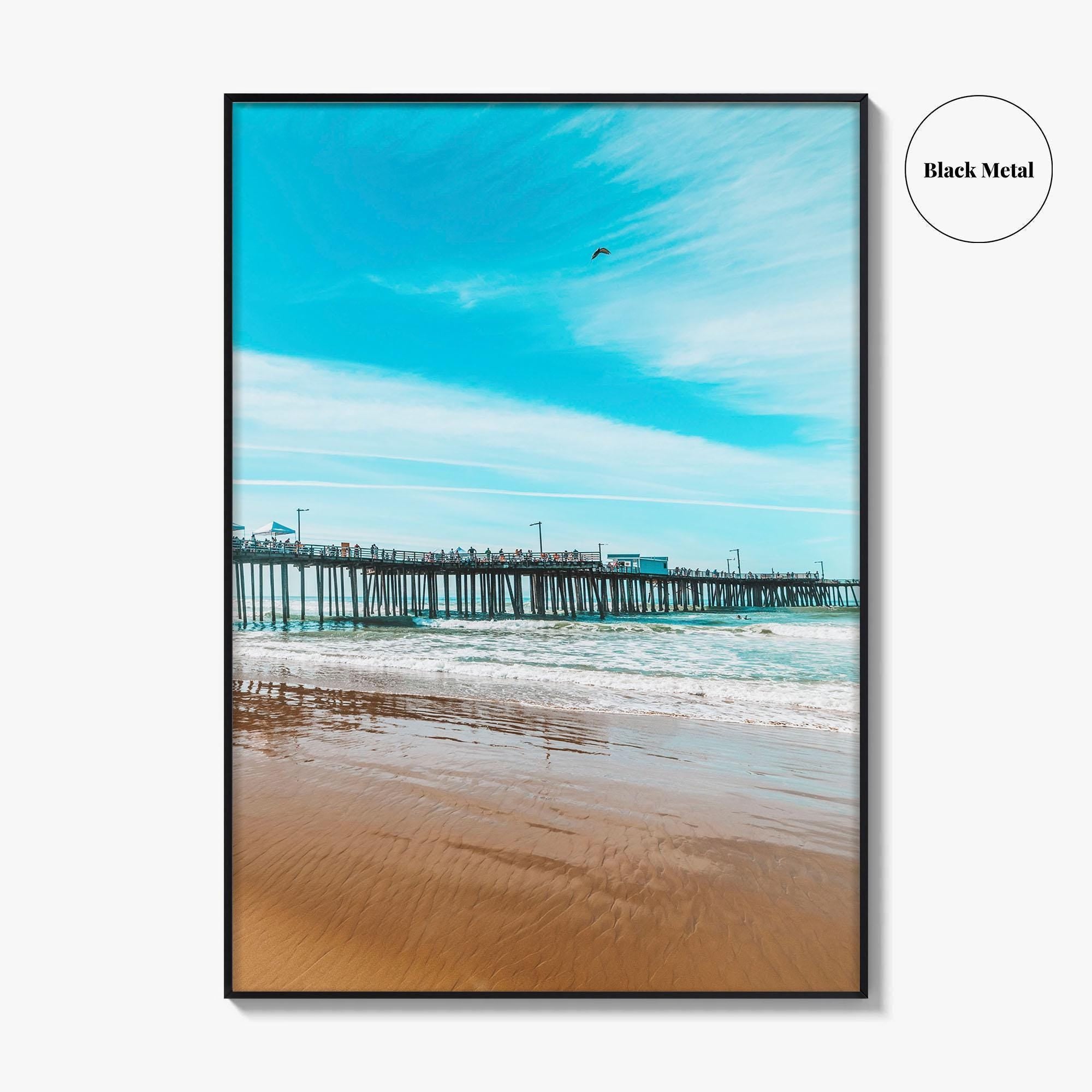 Pismo Beach Fine Art Photo Print, Pier, California, USA Wall Poster