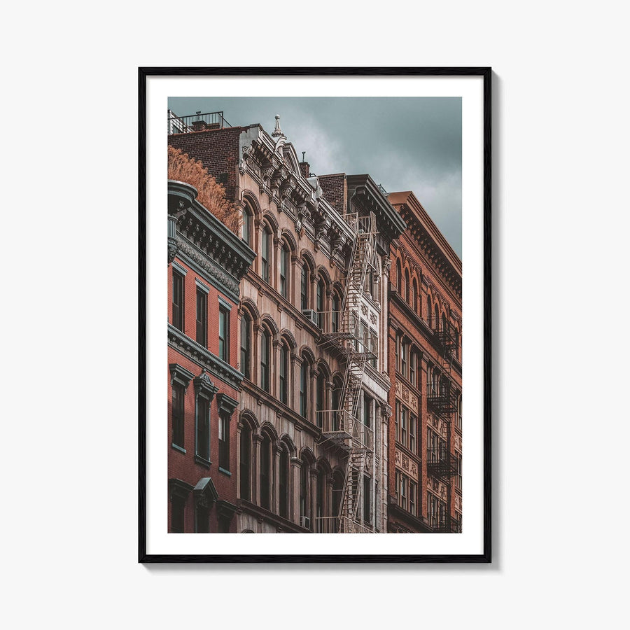SoHo Fine Art Photo Print, Manhattan, New York City NYC, Architecture Wall Decor Poster