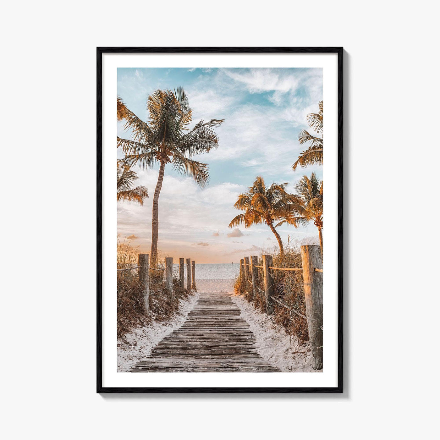 Key West Fine Art Photo Print, Smathers Beach, Florida Keys, USA, Poster