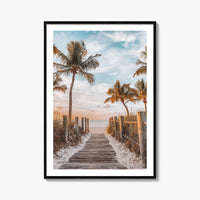Key West Fine Art Photo Print, Smathers Beach, Florida Keys, USA, Poster