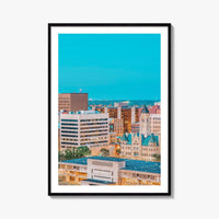 Wichita Skyline Fine Art Photo Print, Kansas Wall Poster, USA