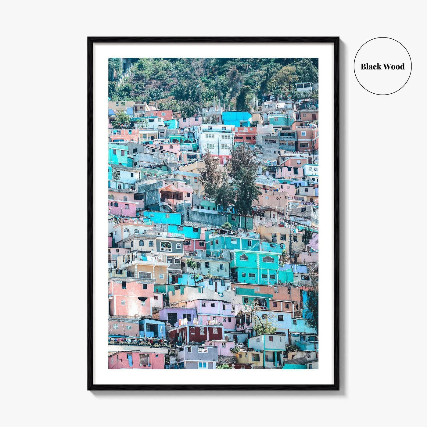 Port-au-Prince Fine Art Photo Print, Haiti Wall Decor Poster, Caribbean City