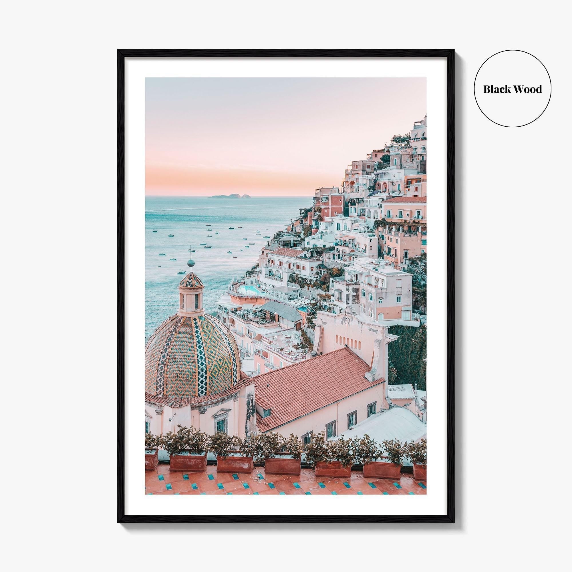 Positano Fine Art Photo Print, Amalfi Coast Wall Decor, Campania Italy Poster