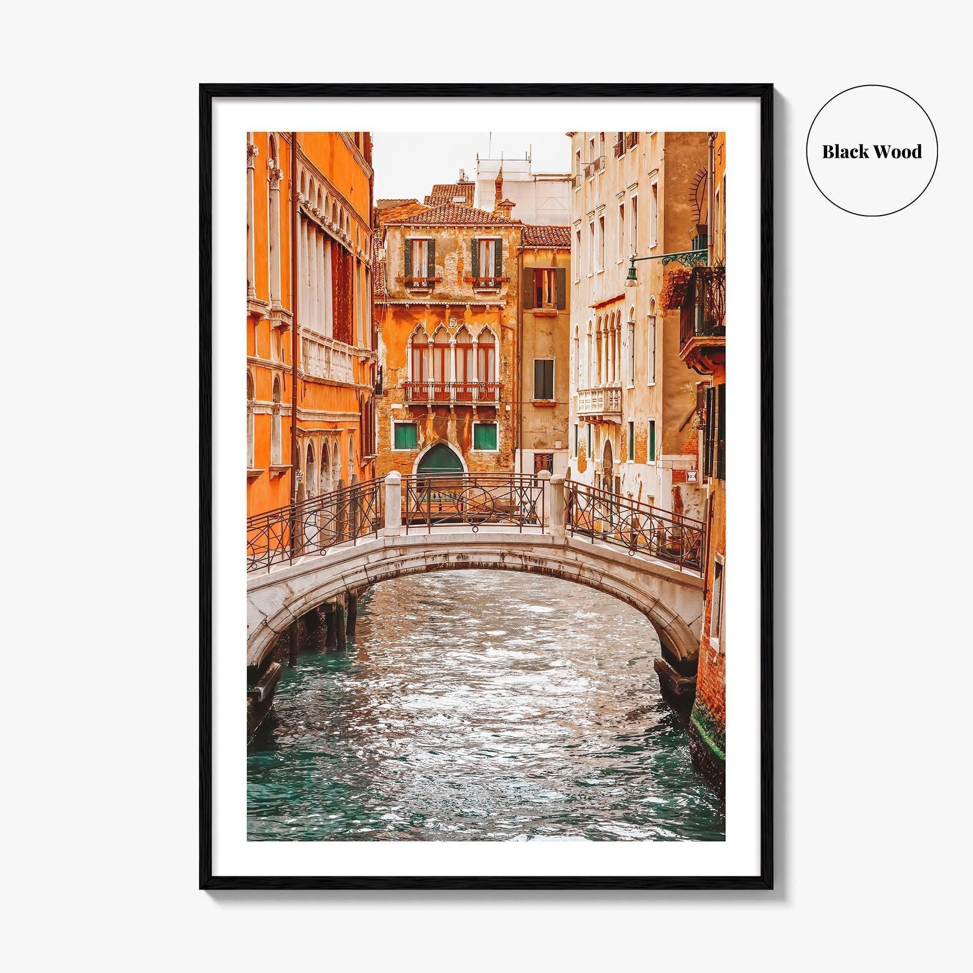 Venice Fine Art Photo Print, Canal, Venezia Italy, Wall Decor Poster, Europe