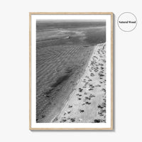 Tropea Black and White Fine Art Photo Print, Tyrrhenian Sea, Calabria Italy Wall Poster