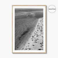 Tropea Black and White Fine Art Photo Print, Tyrrhenian Sea, Calabria Italy Wall Poster